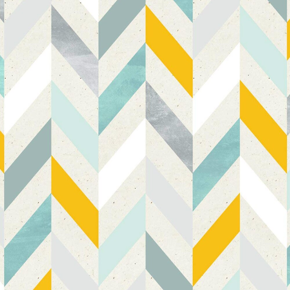 HaoHome 3m Multicolor Herringbone Peel and Stick Wallpaper Self-Adhesive Prepasted Contact Paper Wall Mural For Living Room