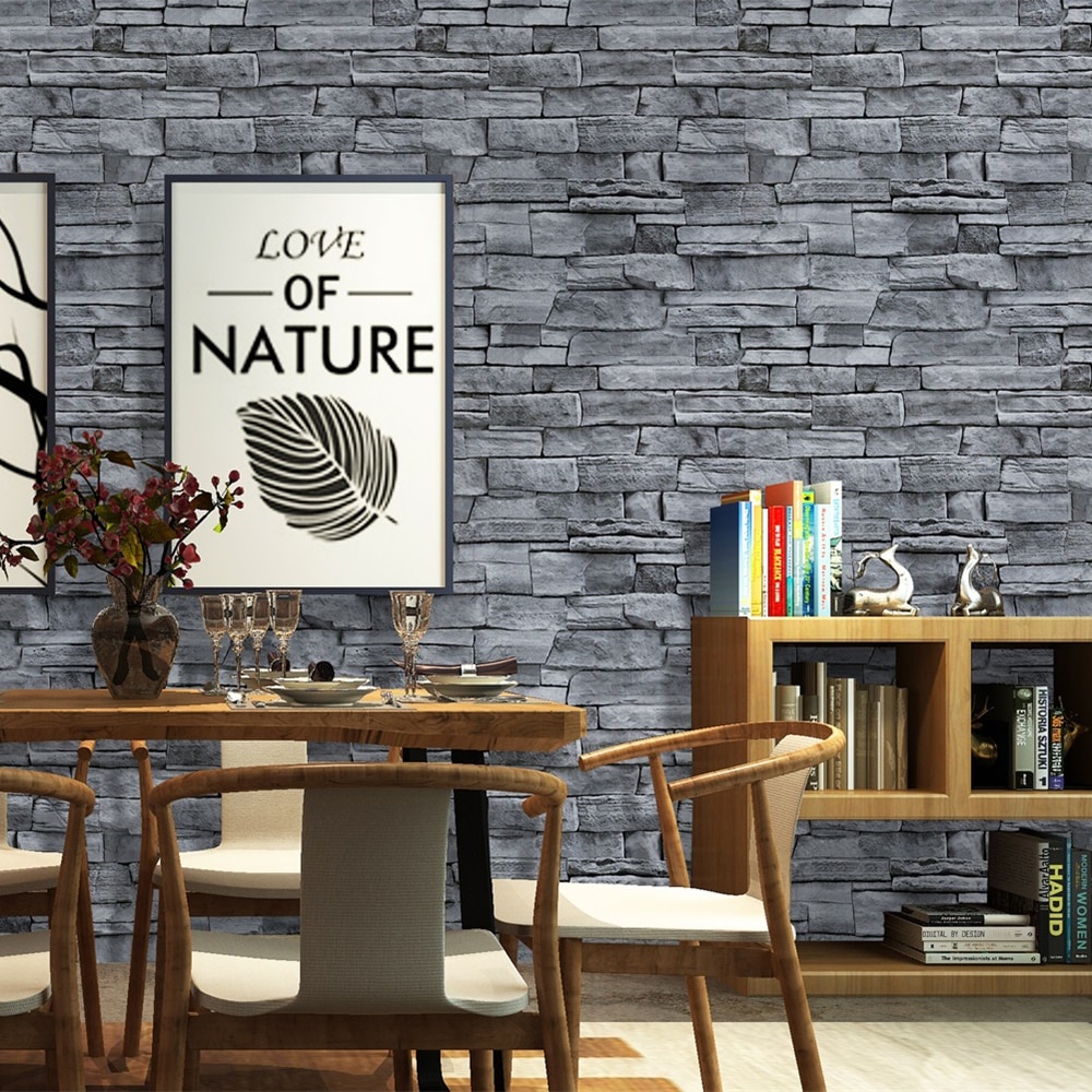 Grey Stone Peel Stick Stone Wallpaper Canada - Wallpaper Canada