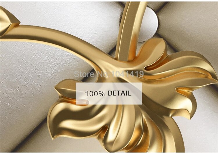 European Style Golden Pattern Soft Bag Mural Wallpaper 3D Luxury Home Decor Fresco Self-Adhesive Easy Installation Wall Sticker