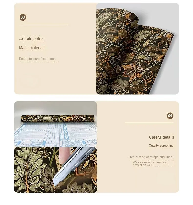 HaoHome Peach Tree Peel and Stick Wallpaper Green Wallpaper Modern Flower & Bird Waterproof Removable Self Adhesive Wallpaper HaoHome Peach Tree Peel and Stick Wallpaper Green Wallpaper Modern Flower & Bird Waterproof Removable Self Adhesive Wallpaper