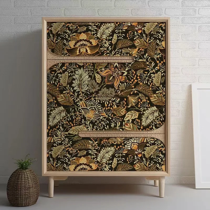 HaoHome Peach Tree Peel and Stick Wallpaper Green Wallpaper Modern Flower & Bird Waterproof Removable Self Adhesive Wallpaper HaoHome Peach Tree Peel and Stick Wallpaper Green Wallpaper Modern Flower & Bird Waterproof Removable Self Adhesive Wallpaper