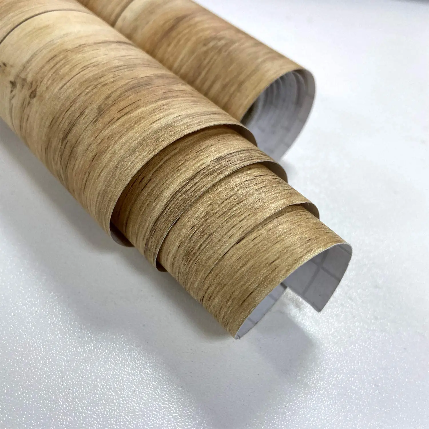 Distressed Wood Wallpaper Plank Rustic Wood Grain Peel and Stick Wallpaper Self-Adhesive Removable Vinyl Film Decorative