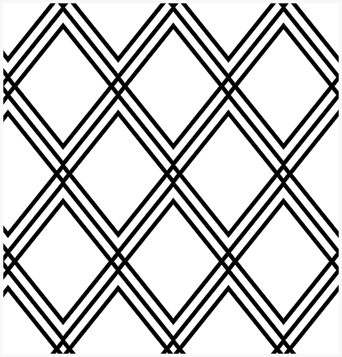 Black and White Rhombus Self Adhesive Wallpaper Removable Hexagon Peel and Stick Contact Paper PVC Waterproof Wallcoverings