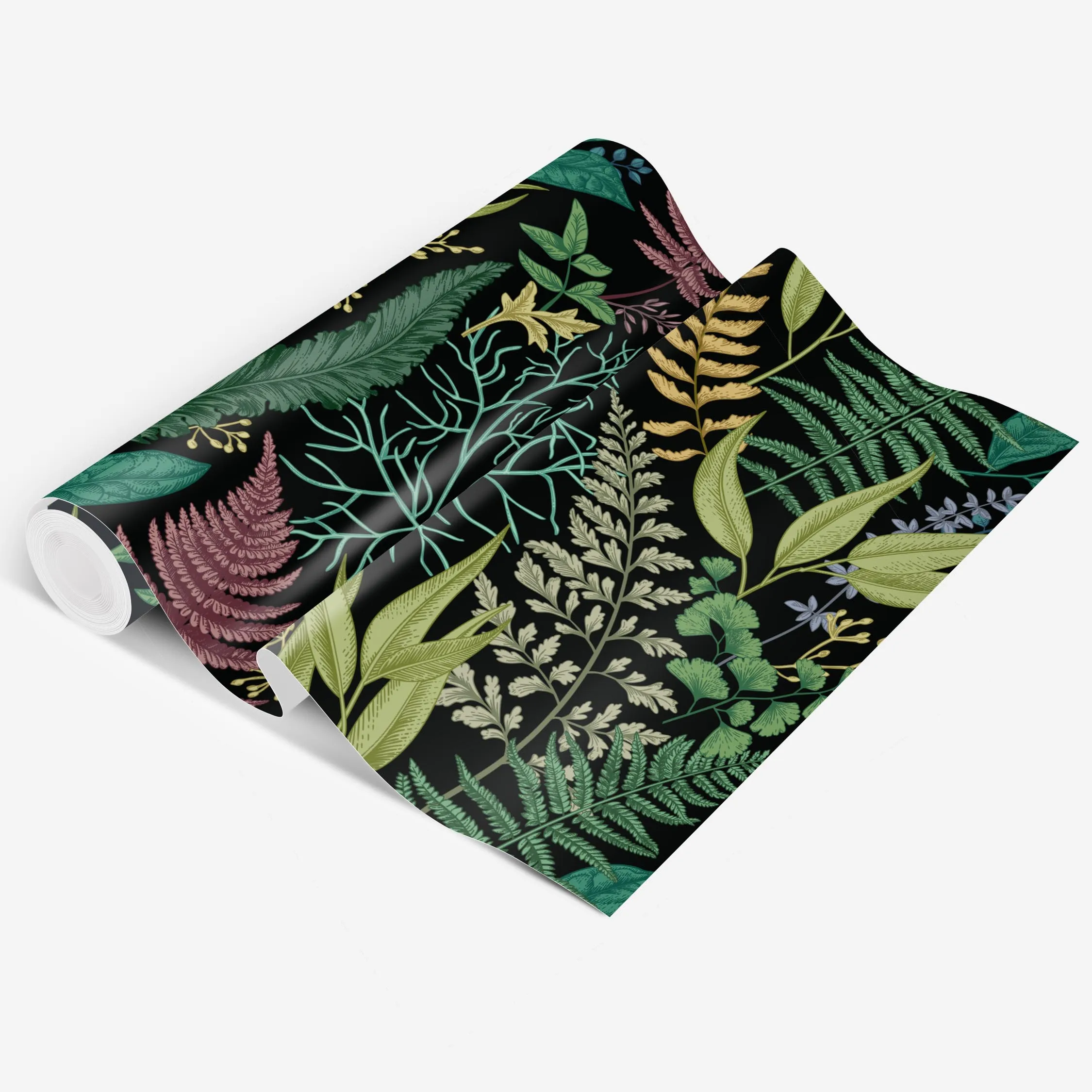 Tropical Rainforest Peel and Stick Wallpaper Green Leaf Self-Adhesive Removable Contact Paper for Wall Covering Wall Decor