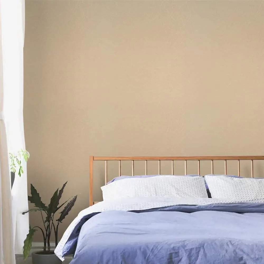 Beige Silk Wallpaper Embossed Self Adhesive Peel and Stick Wallpaper Removable Kitchen Wallpaper Vinyl Texture Wallpaper Cabinet