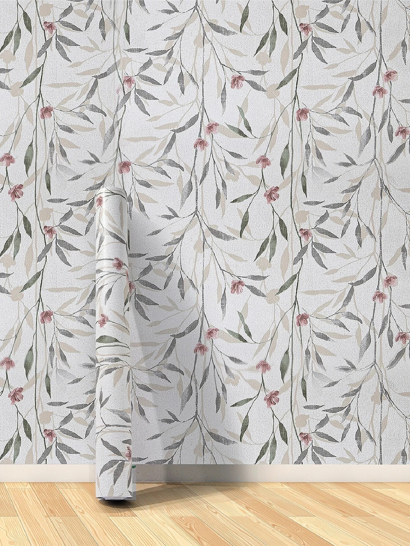 Vinyl Floral Leaf Peel and Stick Wallpaper Self Adhesive Contact Paper Removable Waterproof Wallpaper For Furniture Renovation Vinyl Floral Leaf Peel and Stick Wallpaper Self Adhesive Contact Paper Removable Waterproof Wallpaper For Furniture Renovation
