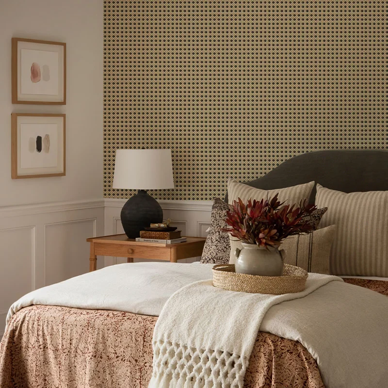 3d Rattan Wallpaper Home Decor Peel And Stick Vinyl Plaid Self Adhesive Wallpapers Furniture Cabinet Sticker Self Adhesive Paper