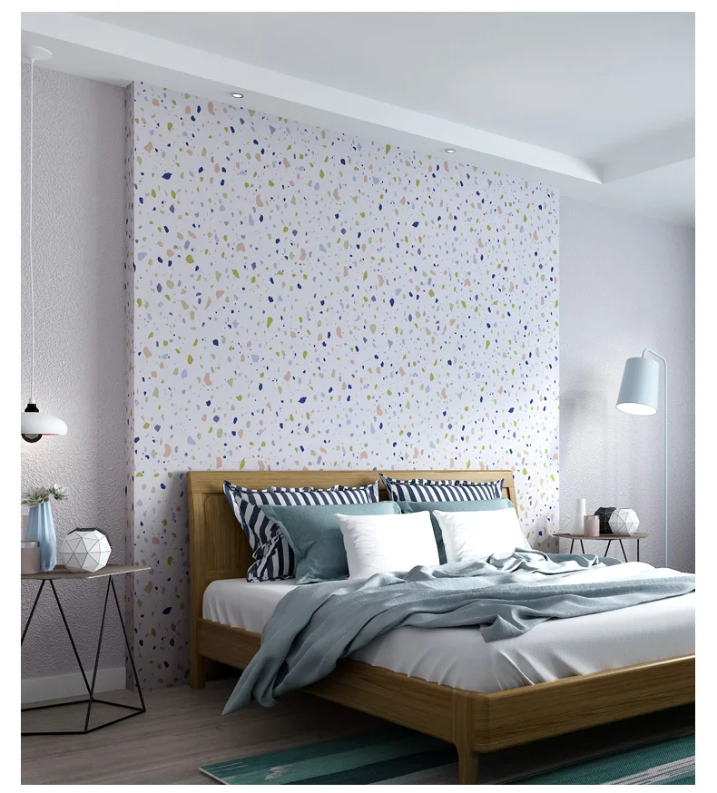 Terrazzo PVC Waterproof Self Adhesive Wallpaper for Bedroom Wall Living Room Decor Vinyl Furniture Refurbishment Contact Paper Terrazzo PVC Waterproof Self Adhesive Wallpaper for Bedroom Wall Living Room Decor Vinyl Furniture Refurbishment Contact Paper