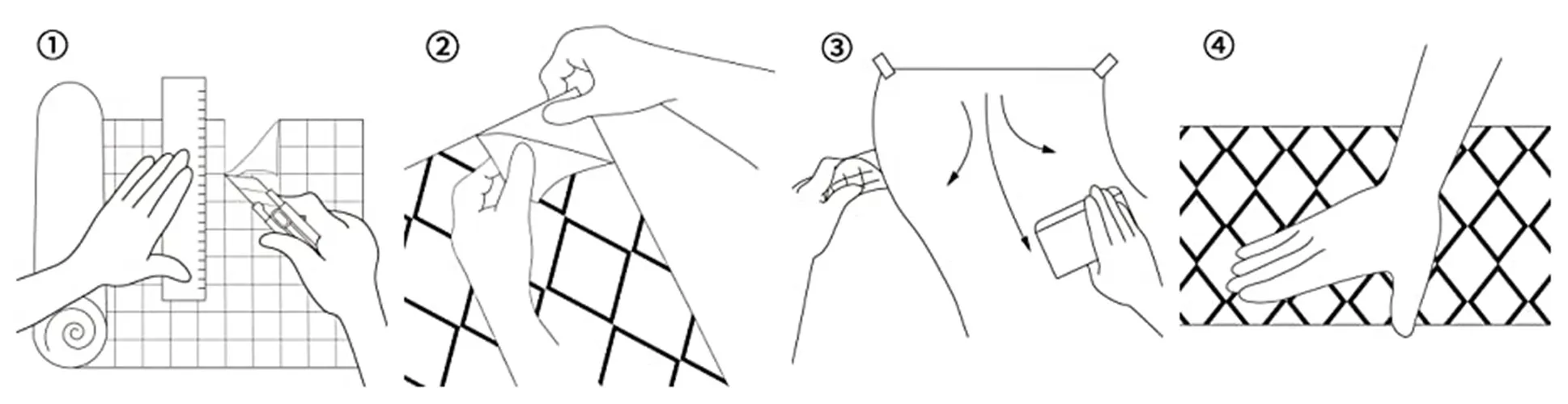 White Wood Peel And Stick Paper Decorative Self-Adhesive Film For Furniture Real Wood Tactile Sensation Surfaces Easy To Clean