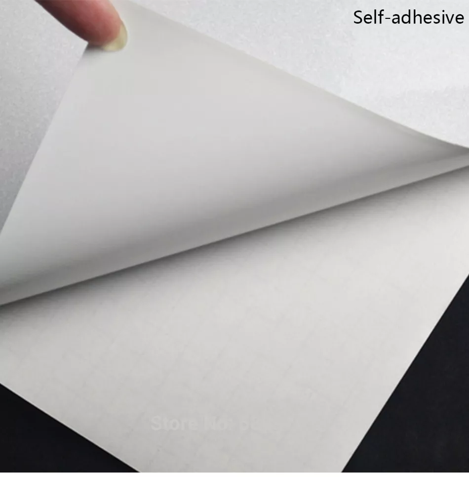 White Wood Peel And Stick Paper Decorative Self-Adhesive Film For Furniture Real Wood Tactile Sensation Surfaces Easy To Clean